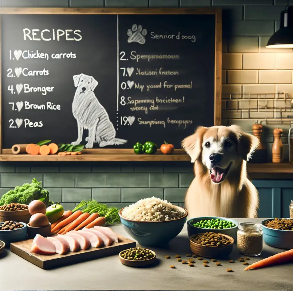 8 Nutritious Homemade Dog Food Recipes for Senior Dogs