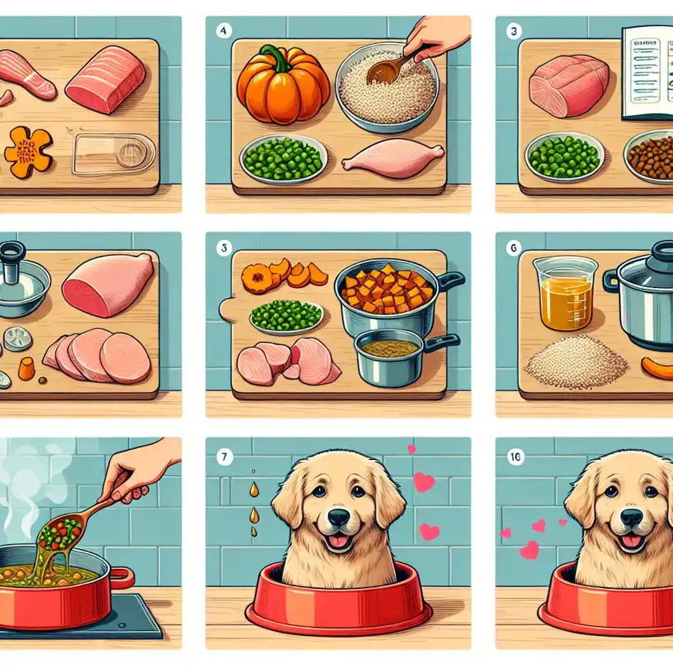 How to Make Fresh Dog Food Recipe at Home