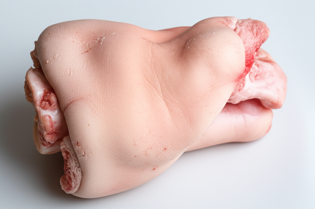 Generate a high-quality, relevant image prompt for an article about: Can Dogs Eat Pigs Trotters? Saf